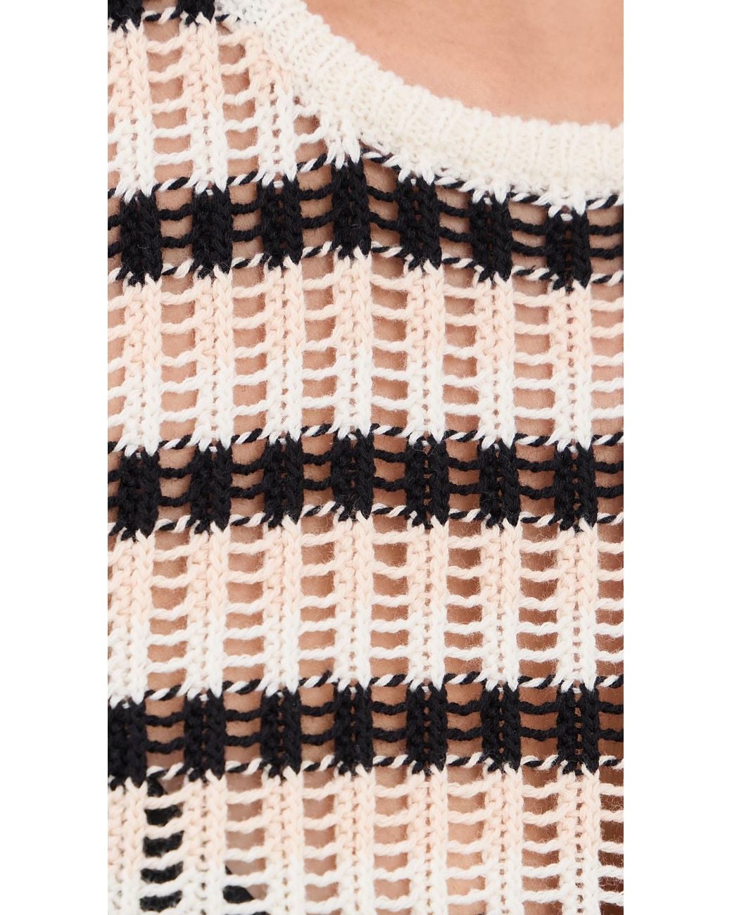 LSPACE Black Sander Coverup Top