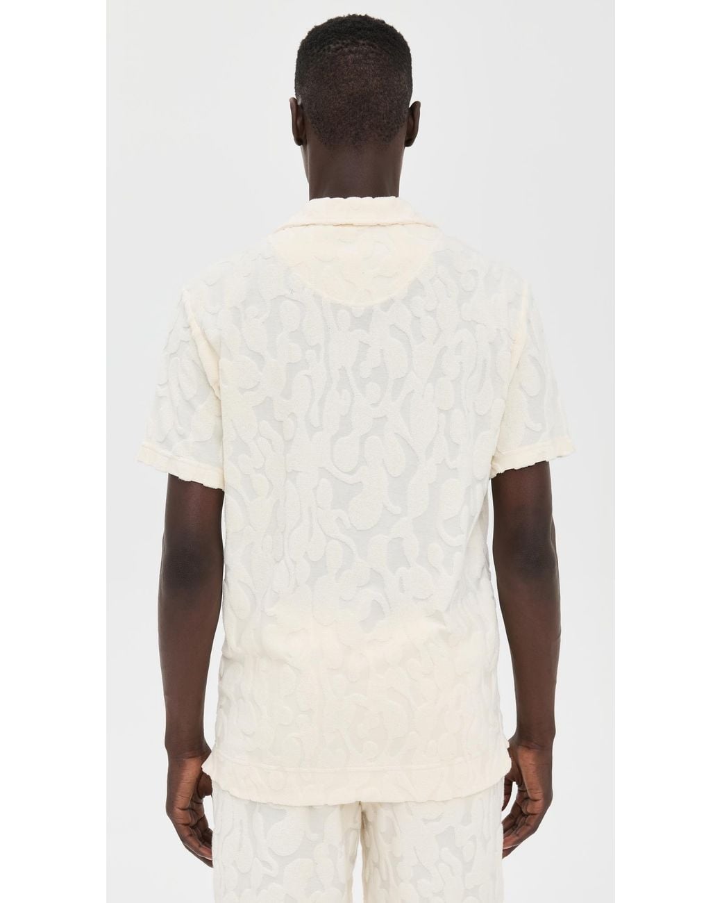 Oas Natural Summit Polo Terry Shirt for men