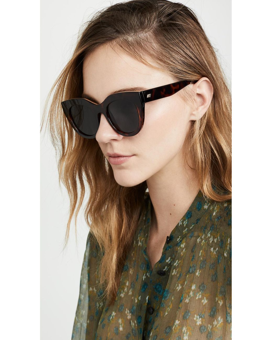 Le Specs Air Heart Sunglasses | Lyst