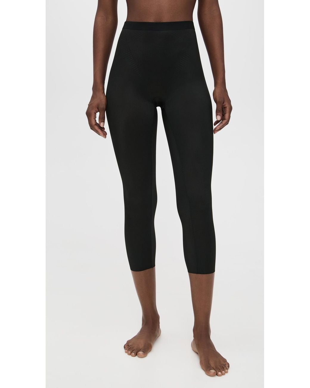Spanx Black Capri Tights