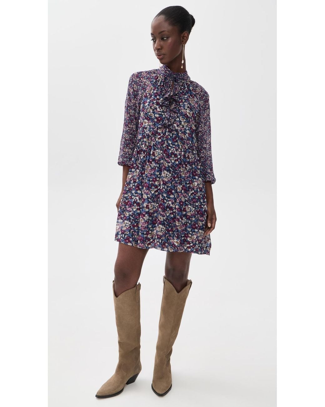 Ba&sh Blue Kimia Dress