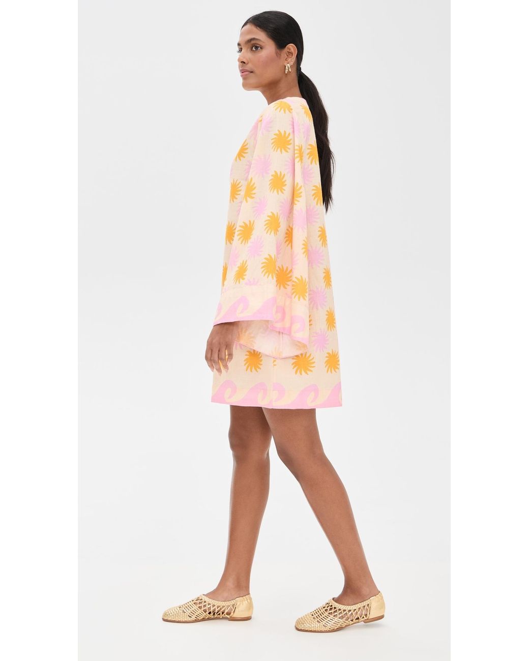 Sundress Orange Cady Dress