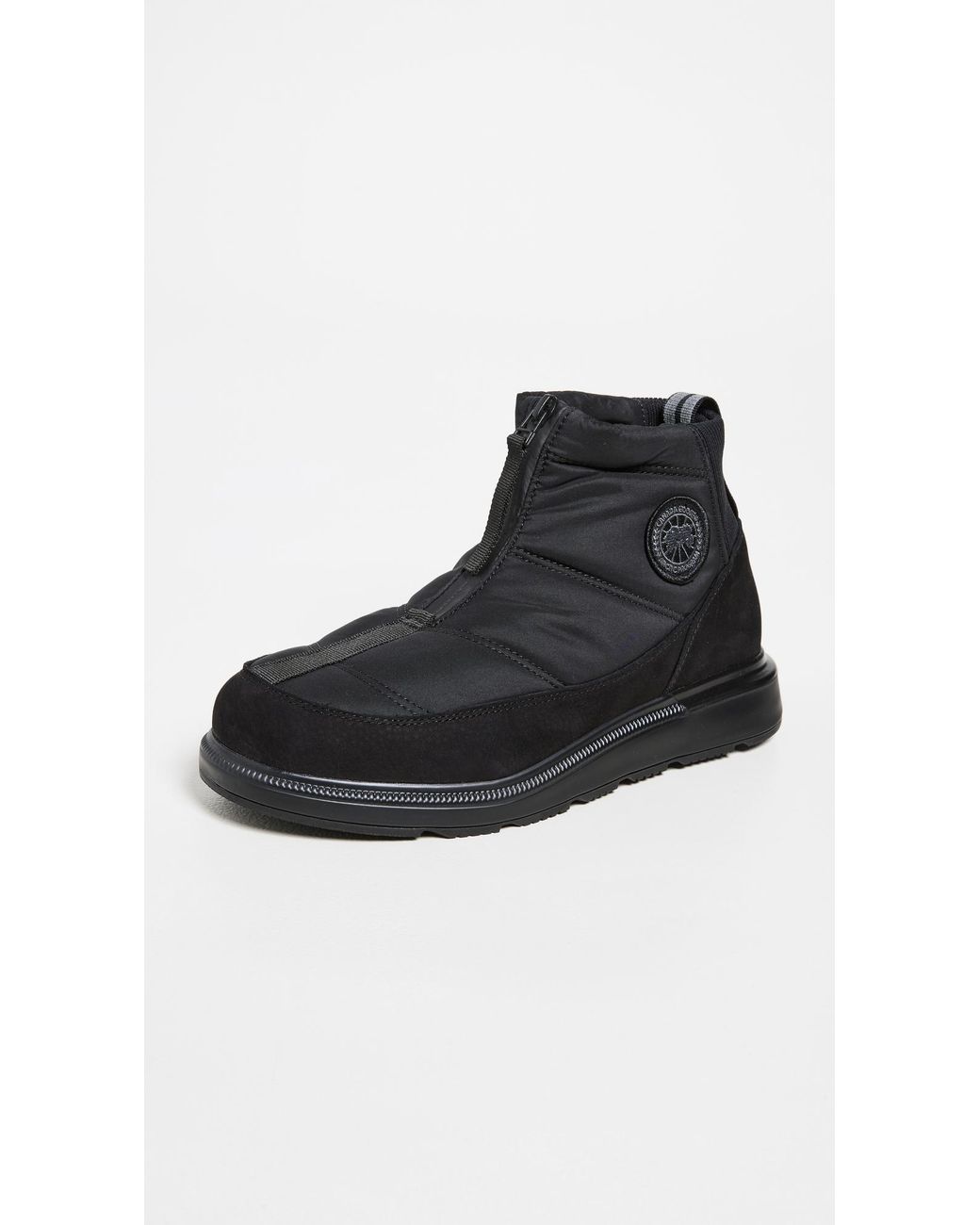 Canada Goose Crofton Puffer Boots in Black for Men | Lyst
