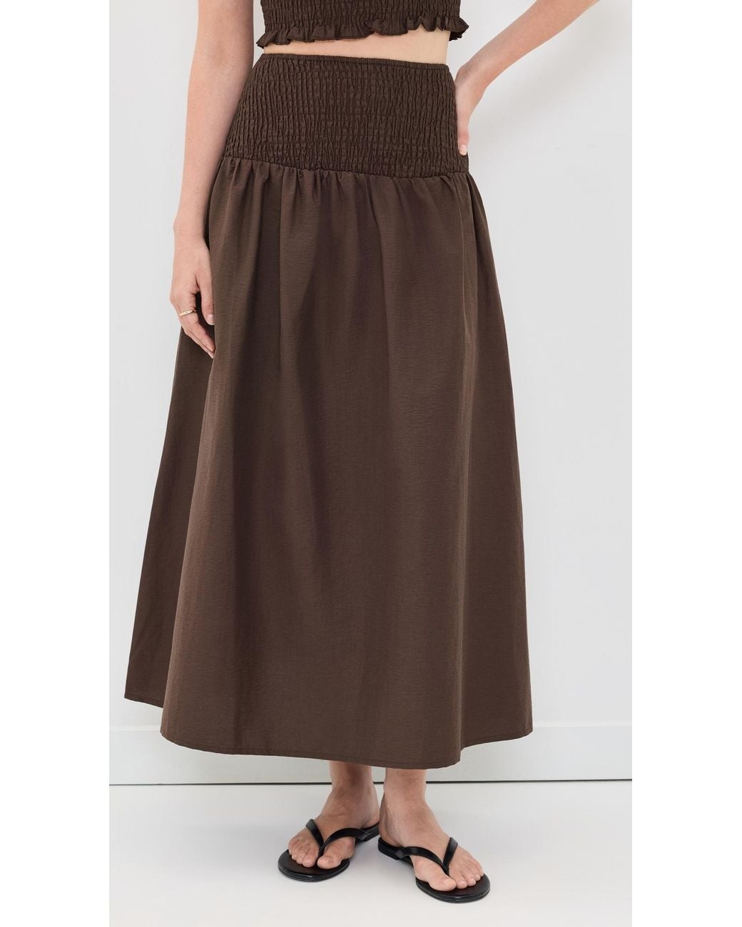 4th & Reckless Brown Lowri Skirt