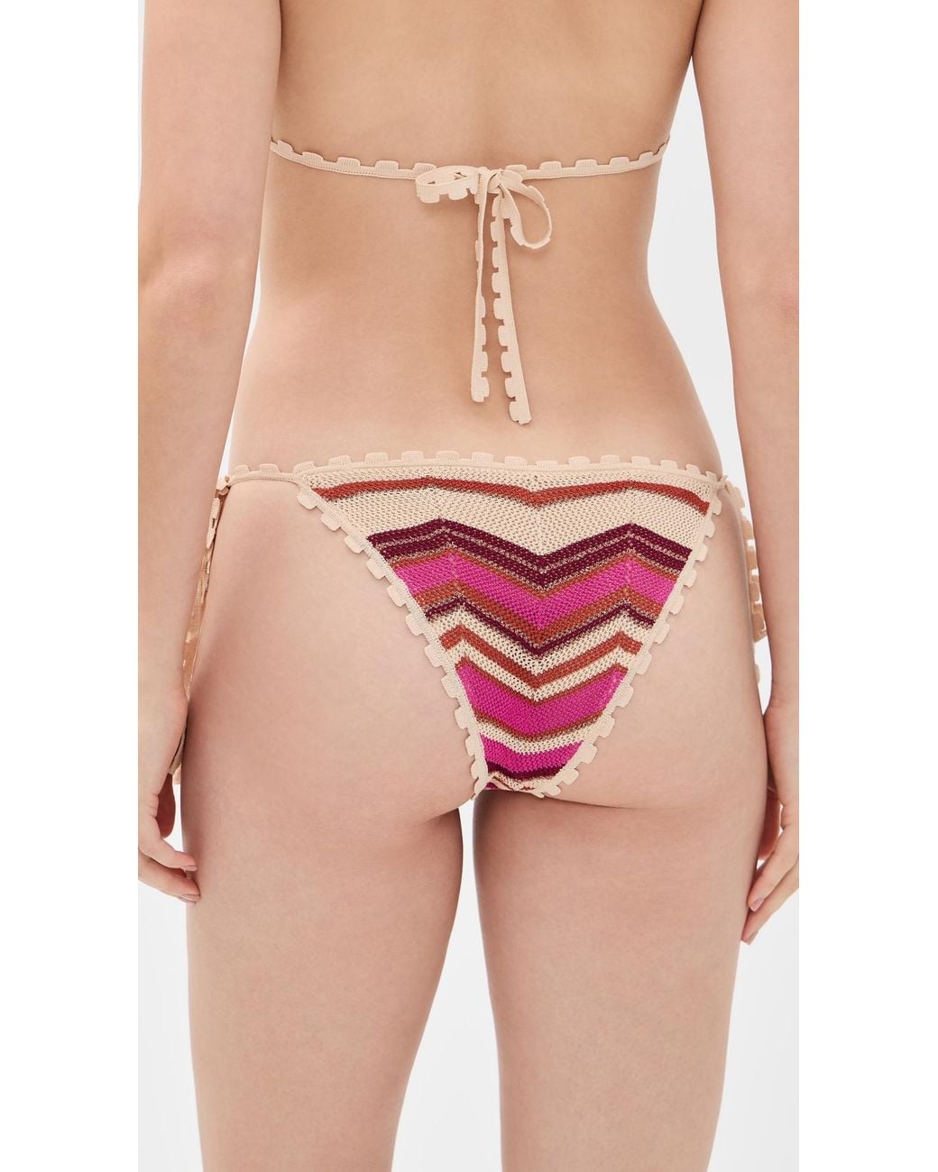 Devon Windsor Pink Alma Bikini Bottoms