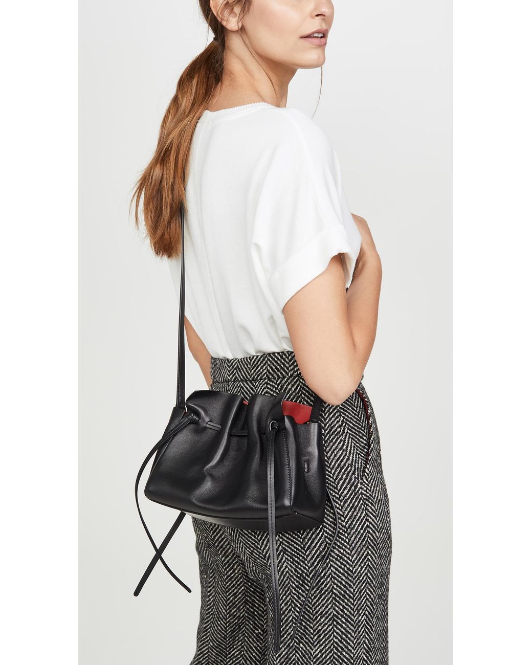 mansur gavriel mini protea bag