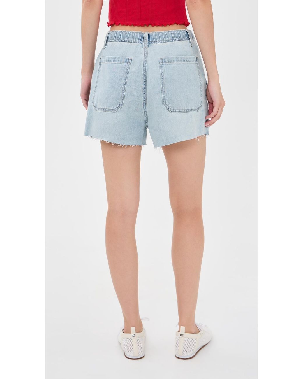 DAZE Blue Poolside Pull On Shorts