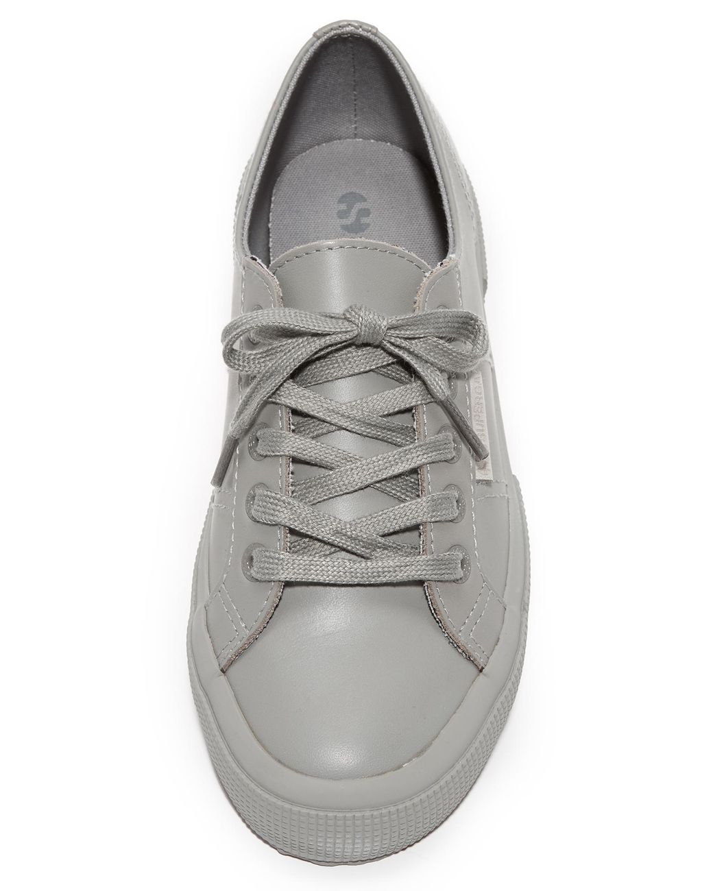 Superga Leather 2750 Fglu Sneakers in Grey | Lyst Canada