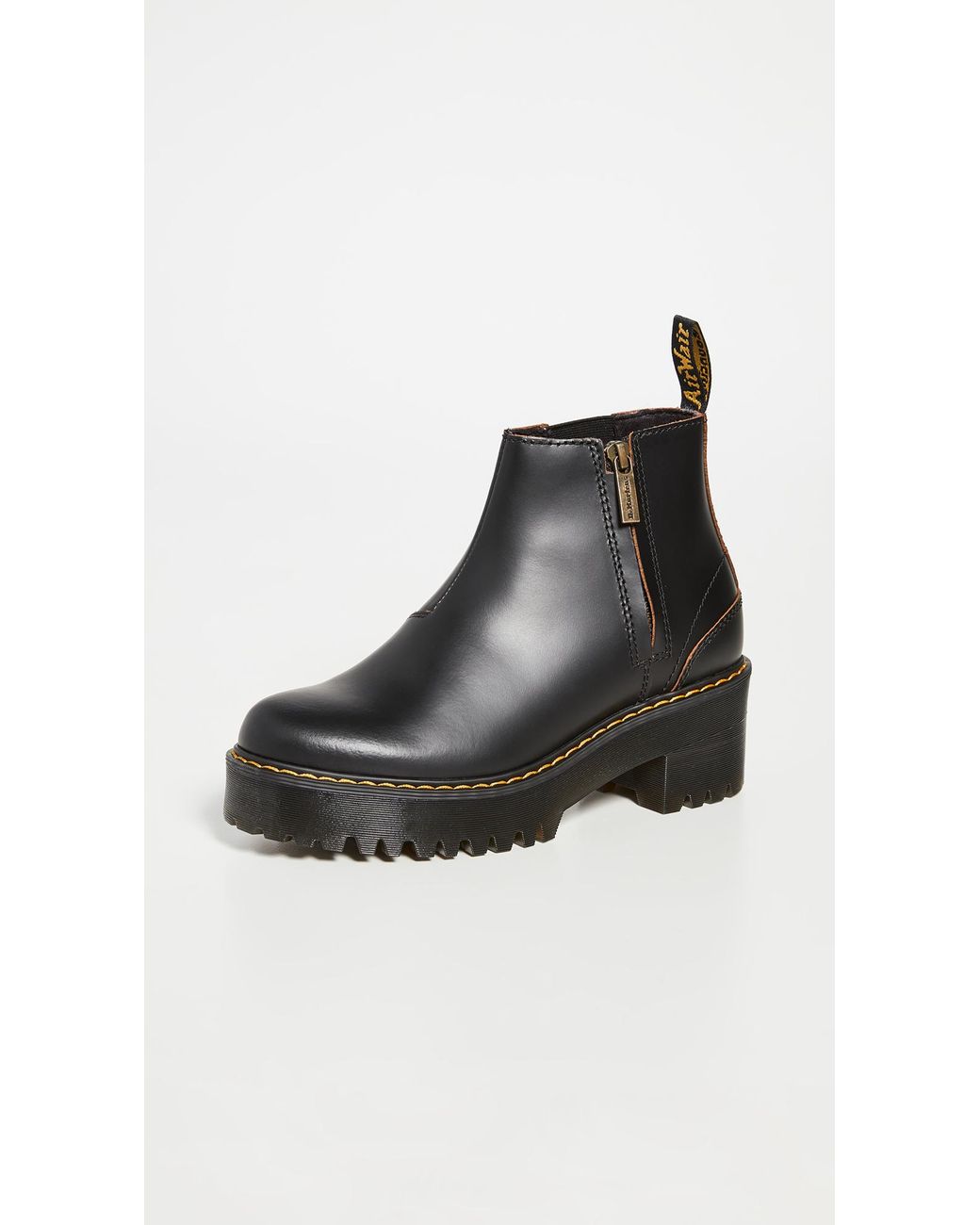 Rometty leren chelsea discount boots