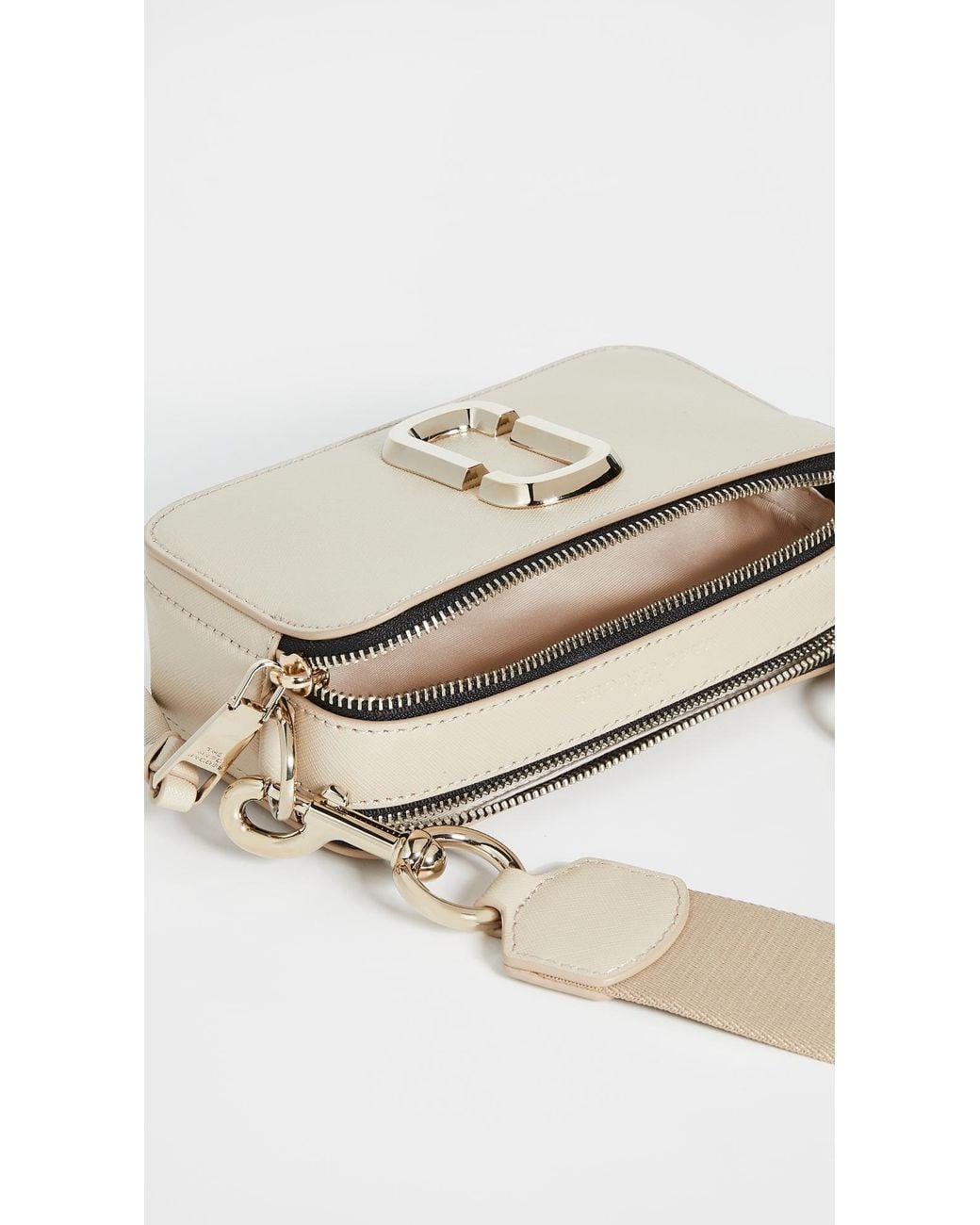 Marc Jacobs Natural The Snapshot Dtm Bag