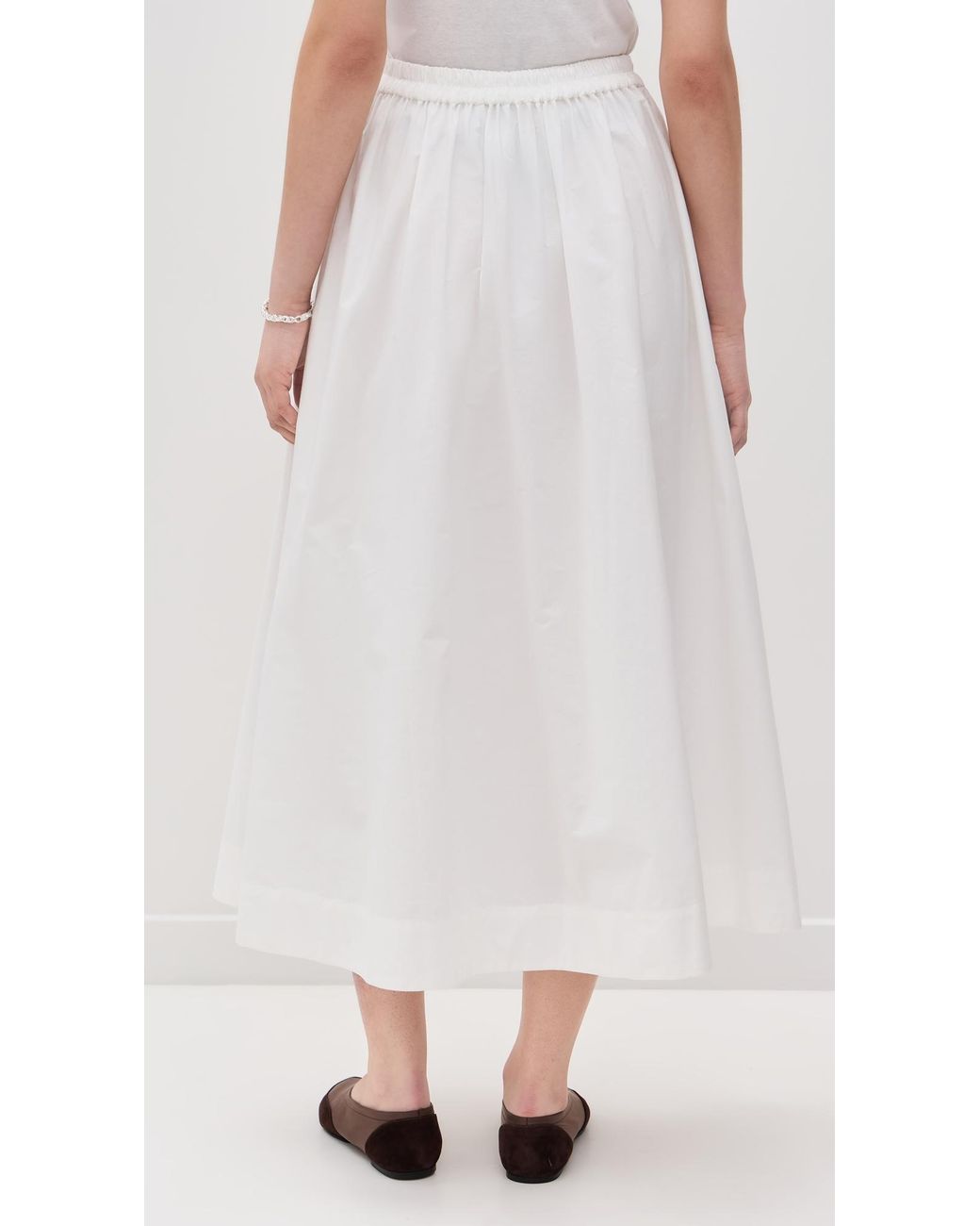 ALIGNE White Natalie Skirt