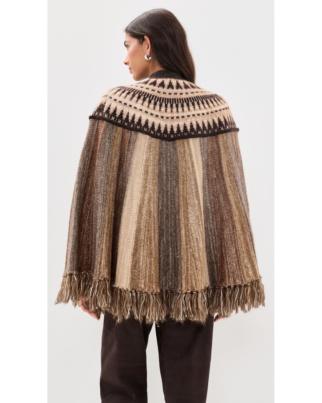Ba&sh Multicolor Prato Poncho