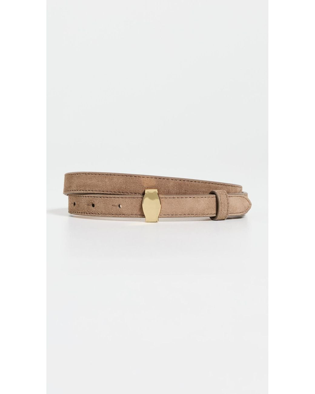 Veronica Beard Multicolor Suede Dash Belt