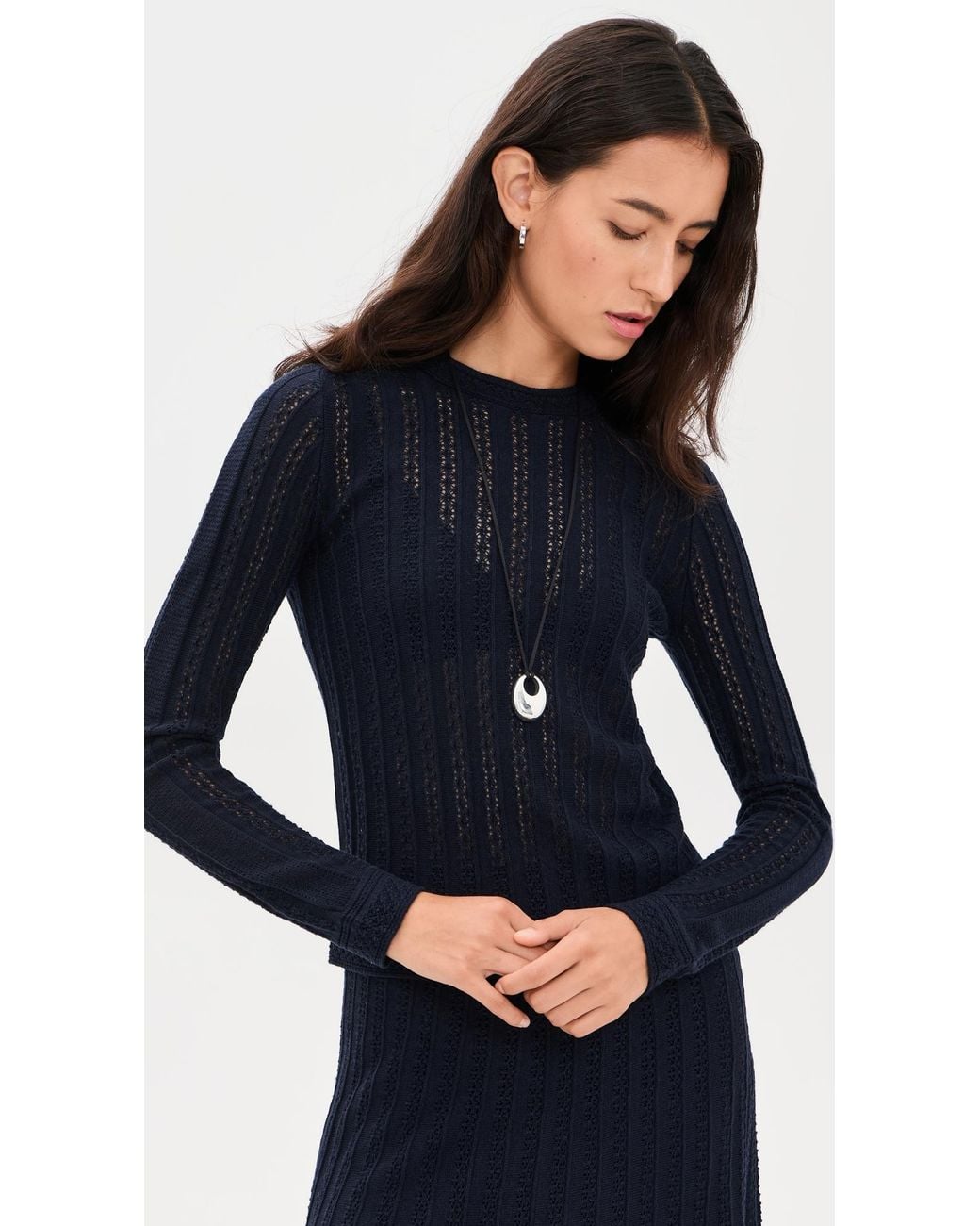 Ba&sh Blue Dakar Pullover