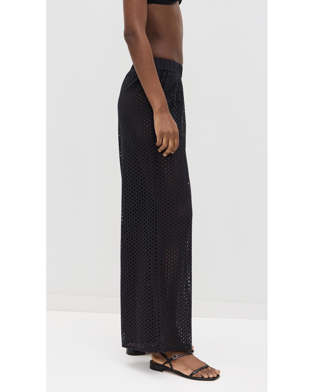 Solid & Striped Black The Delaney Pants