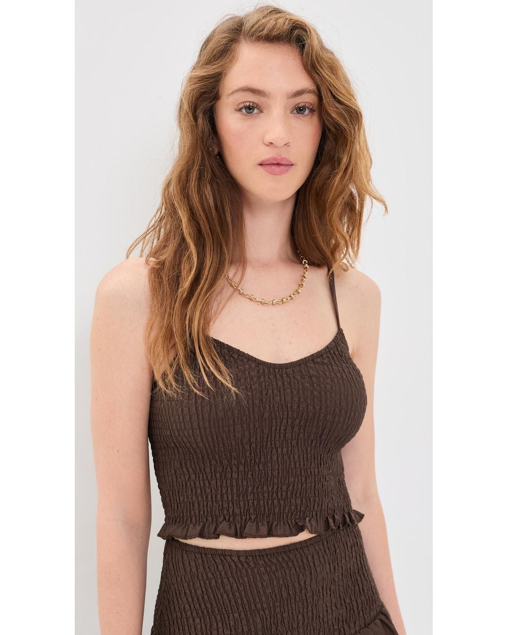 4th & Reckless Black Lowri Top