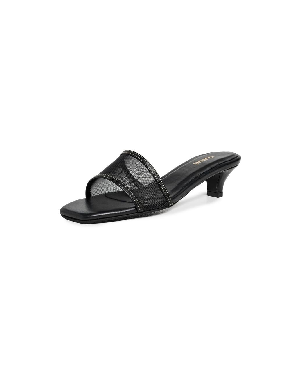 Kaanas Black Amine Sandals