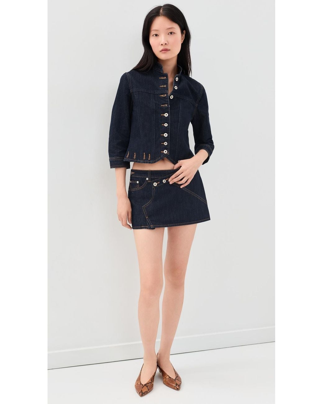With Jean Blue Drew Denim Jacket