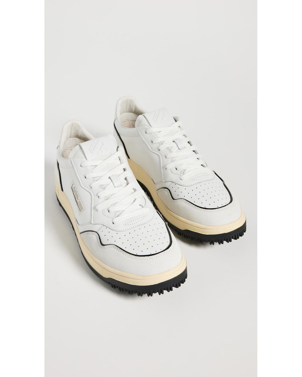 ○★新品未使用　AUTRY GOLF　ゴルフロー ホワイト　27cm Autry Leather Golf Low Sneakers in White for Men | Lyst