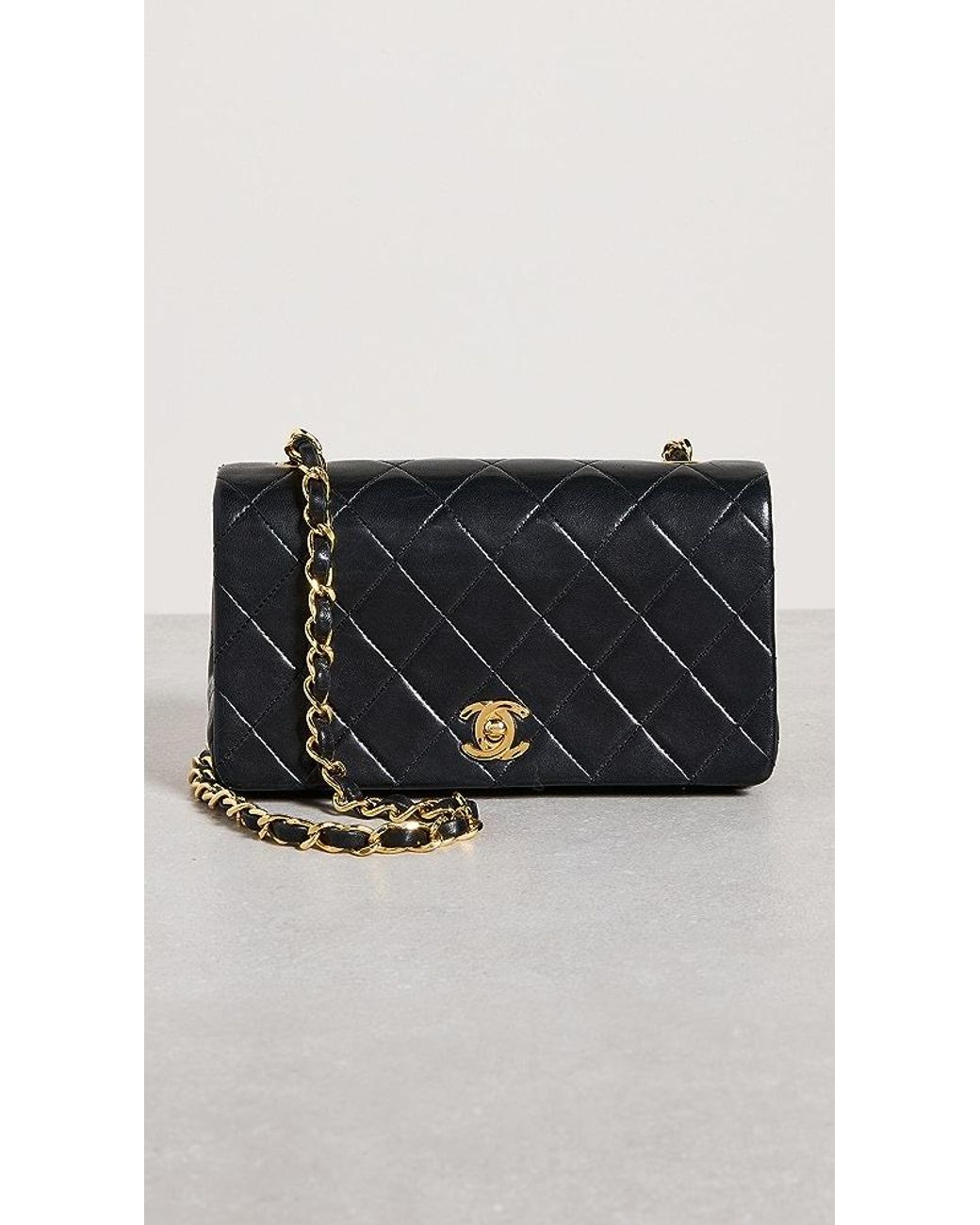 What Goes Around Comes Around Chanel Black Flap Bag