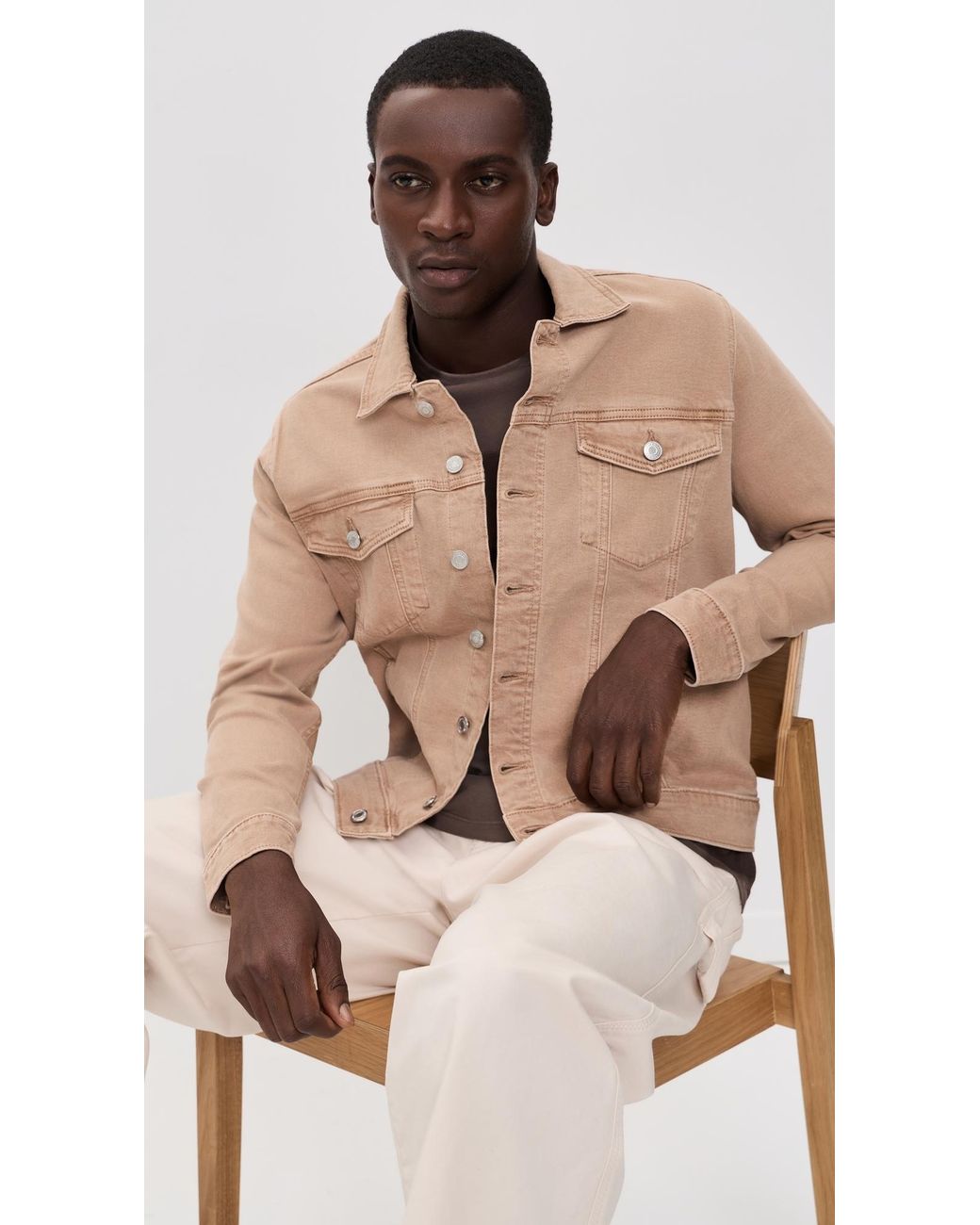 Warp & Weft Natural Sea Jacket for men