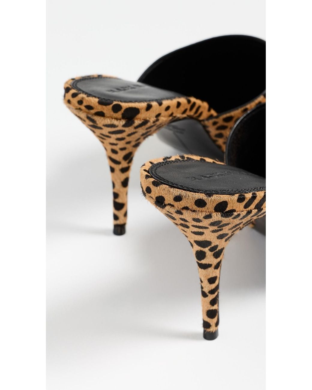Black Suede Studio Multicolor Mesa 80 Heels