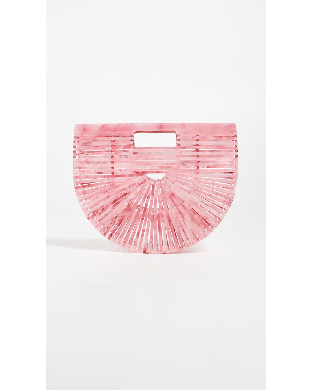 Cult Gaia Acrylic Ark Small in Pink | Lyst