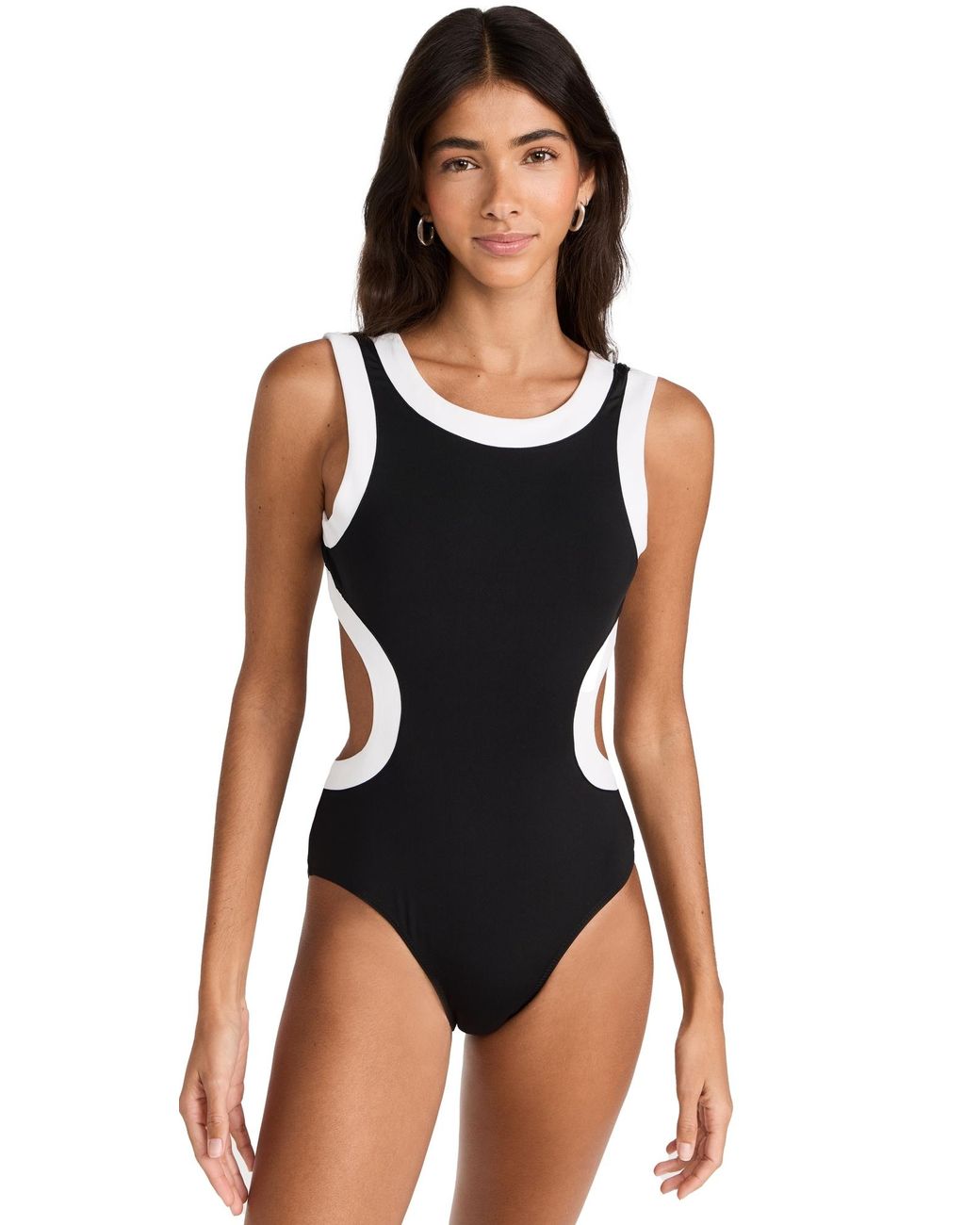 Staud Black Dolce One Piece