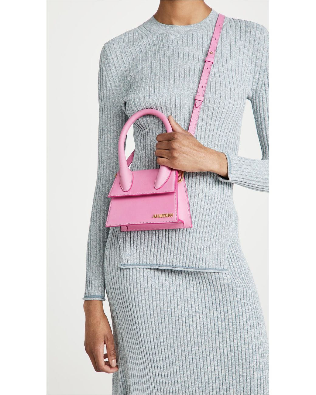 Jacquemus Le Chiquito Moyen Bag in Pink | Lyst