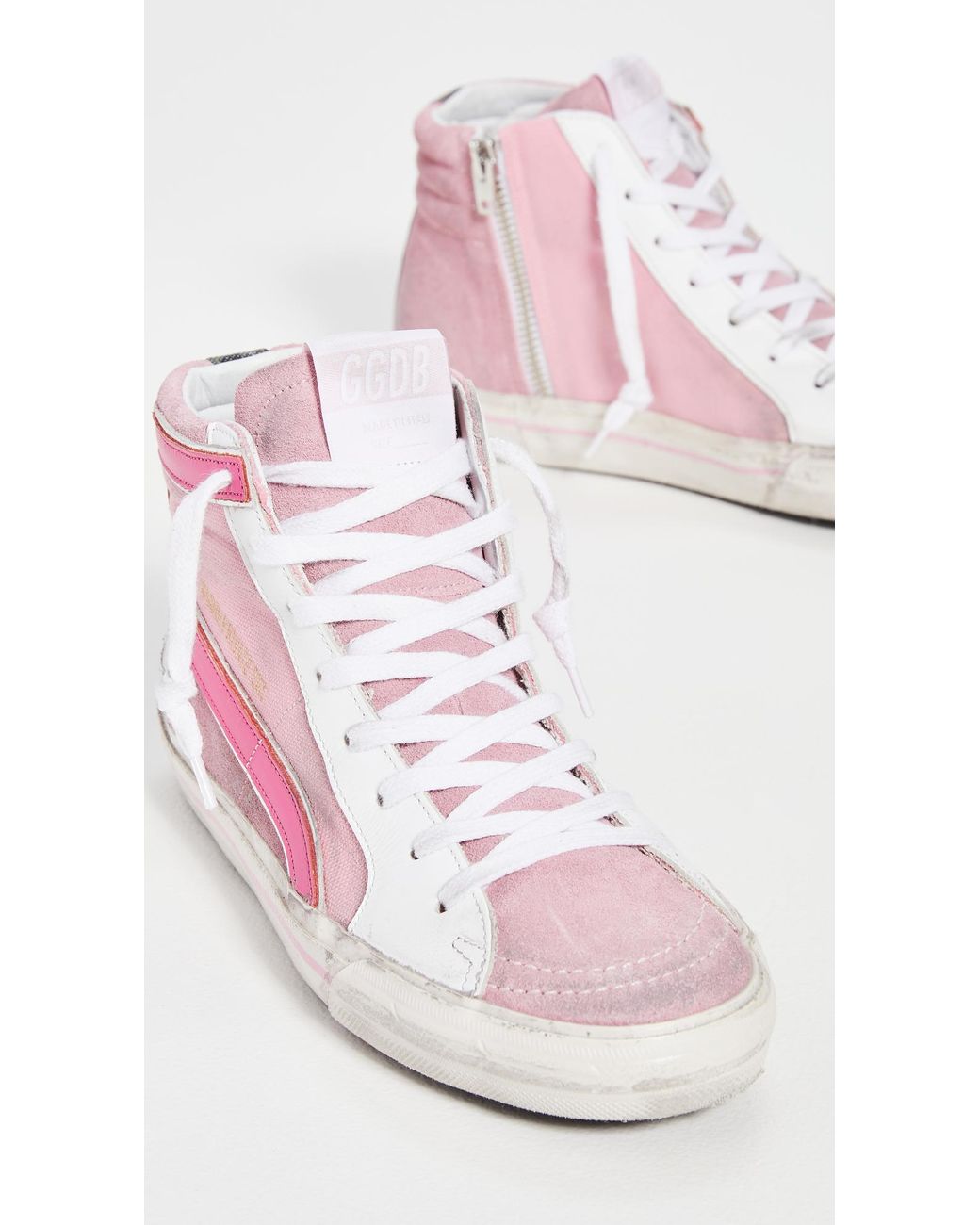 Golden goose white and pink online