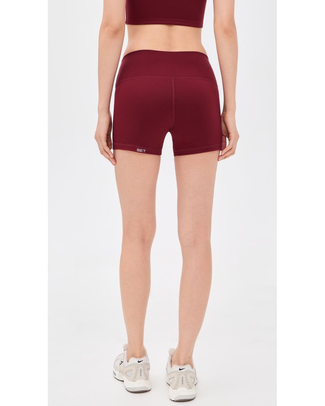 Set Red Formcloud Cloud Shorts