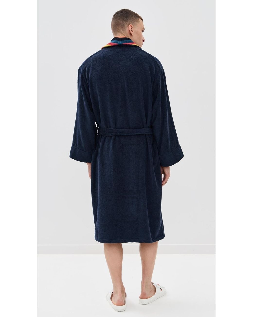 Paul Smith Blue Stripe Robe for men
