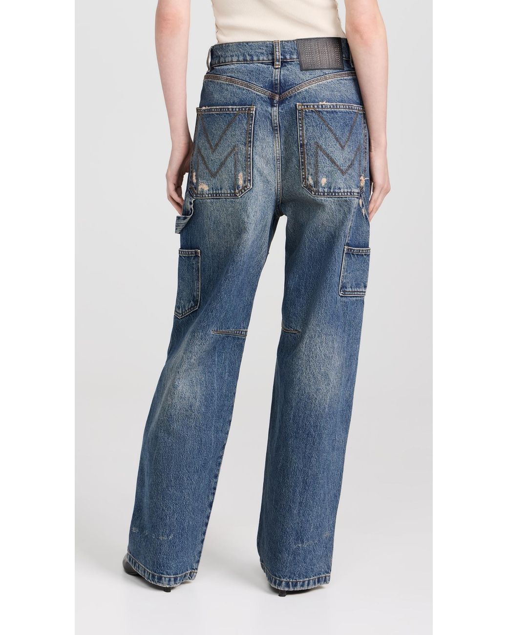 Marc Jacobs Grunge Oversize Carpenter Jeans in Blue | Lyst