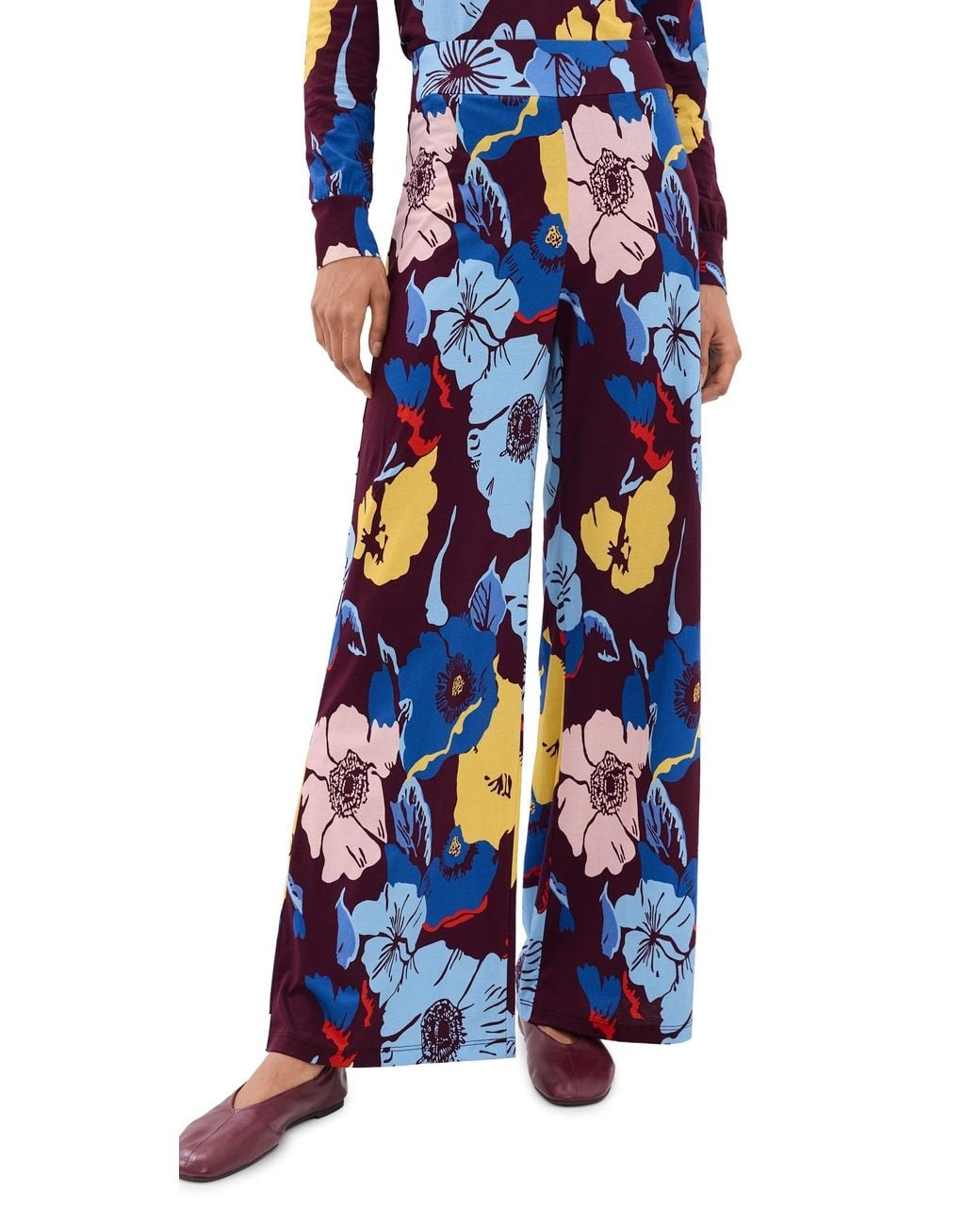 De Loreta Blue Sur Pants