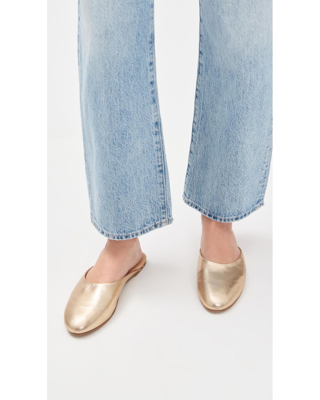 Beek White Phoebe Mules
