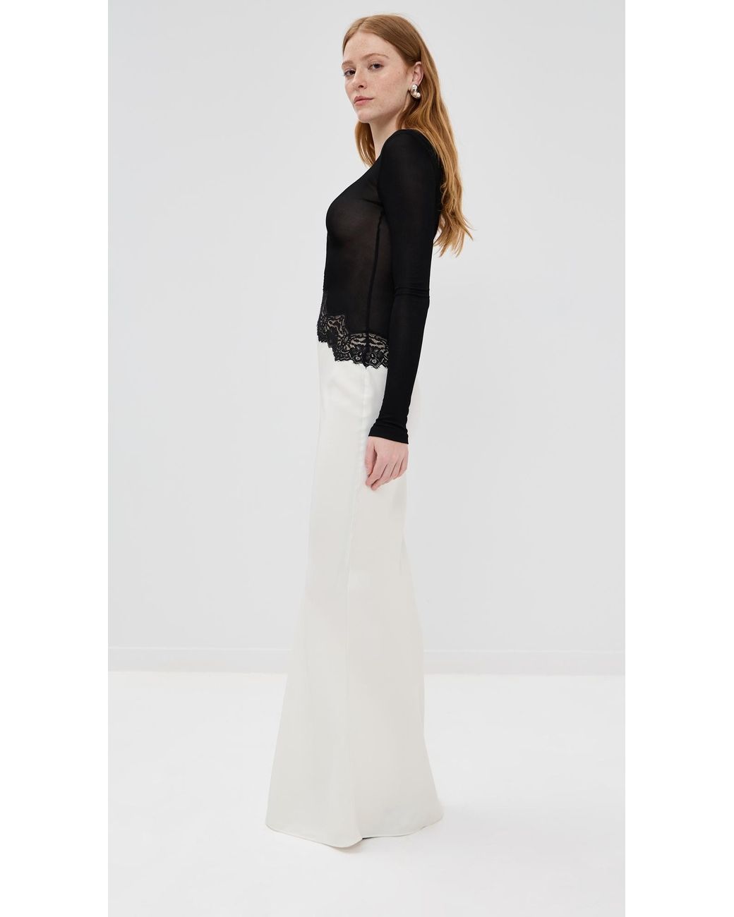 knee length dresses for ladies Christopher Esber Brown Verner Open Twist Lace Dress