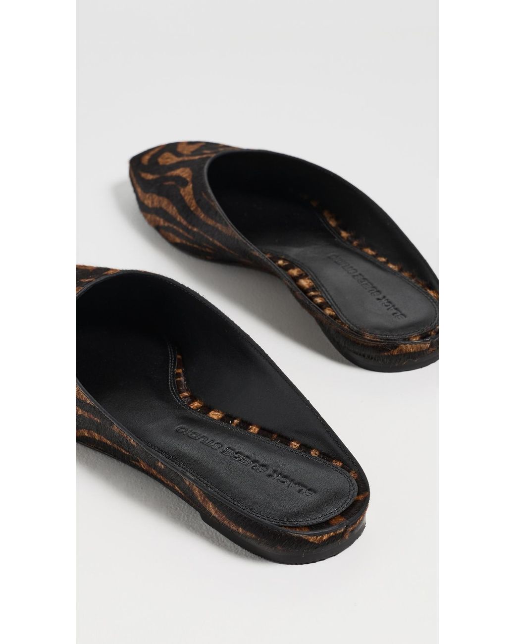 Black Suede Studio Black Lucia Flats