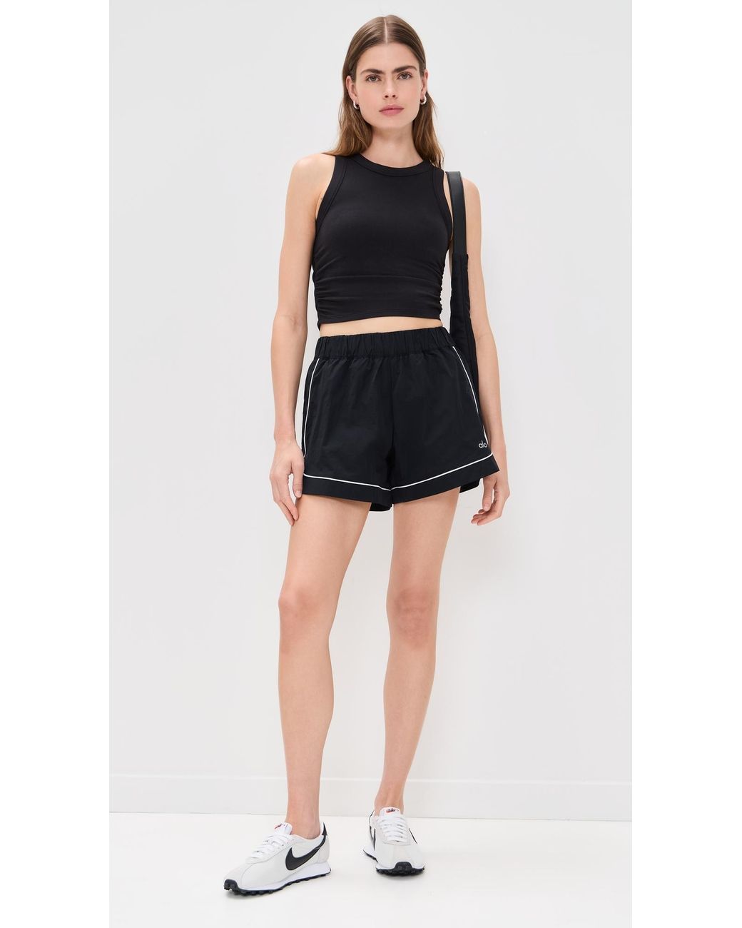Alo Yoga Sway Bra Tank in Black | Lyst