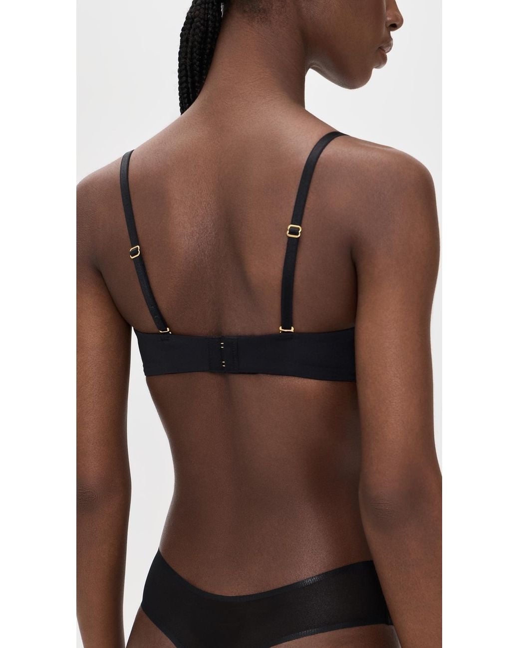 Commando Brown Chic Mesh Thong