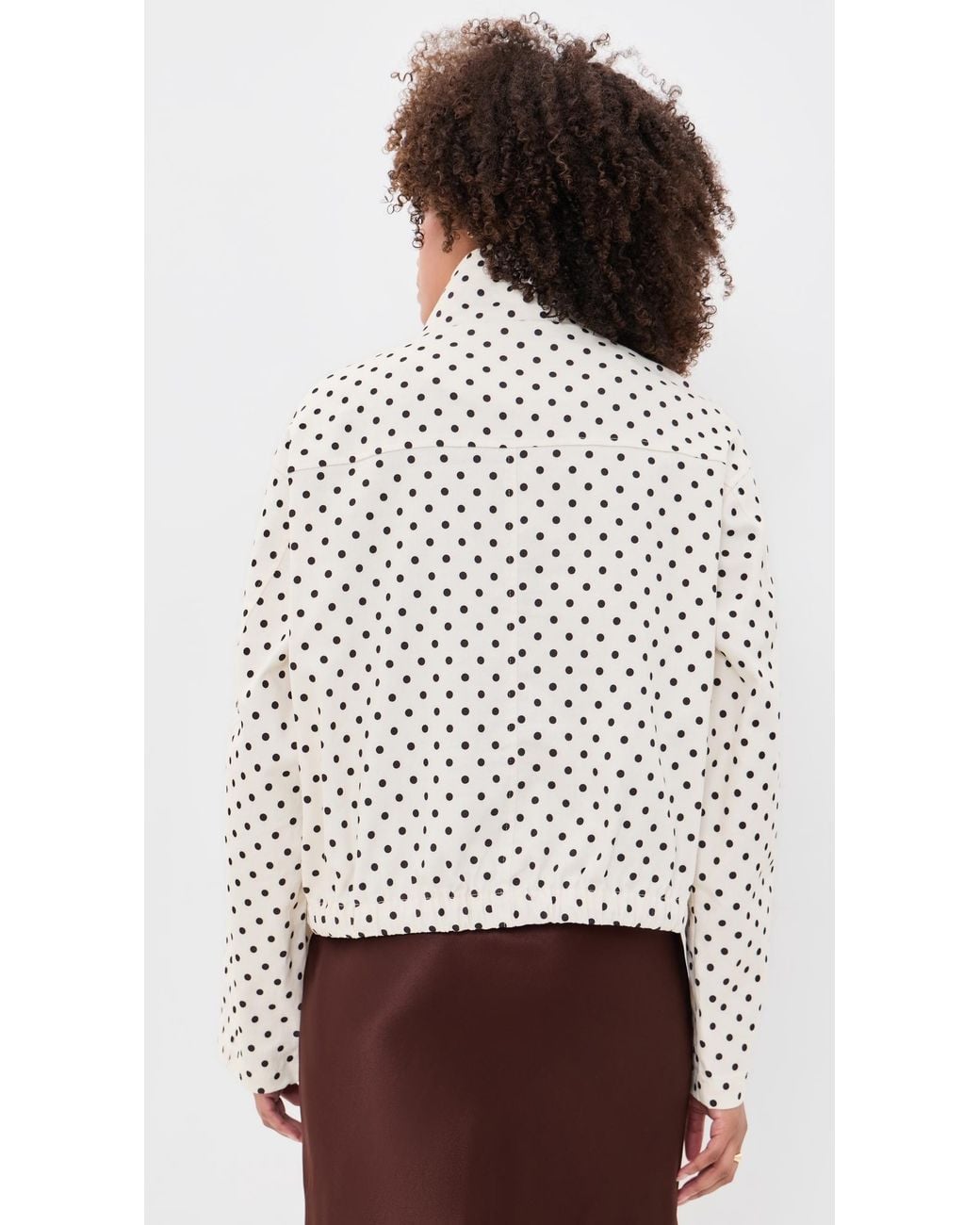Bailey Rose White Polka Dot Jacket