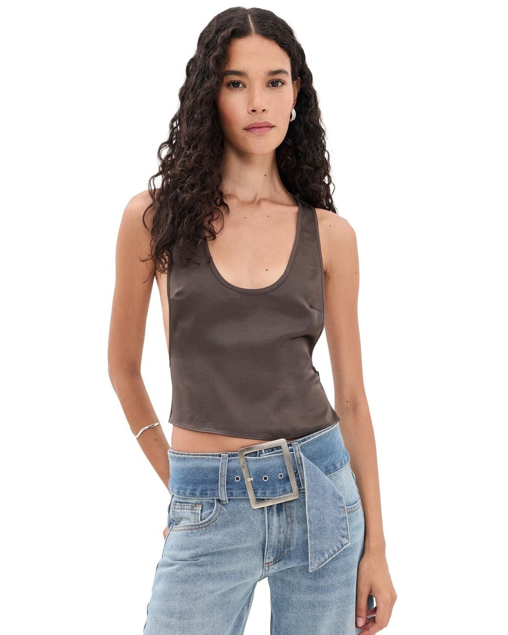 Lioness Black Bare Cami