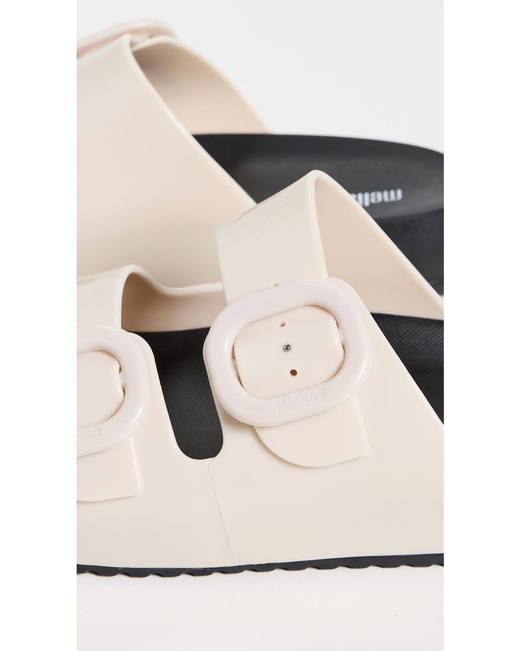 Melissa Black Cozy Jelly Slides