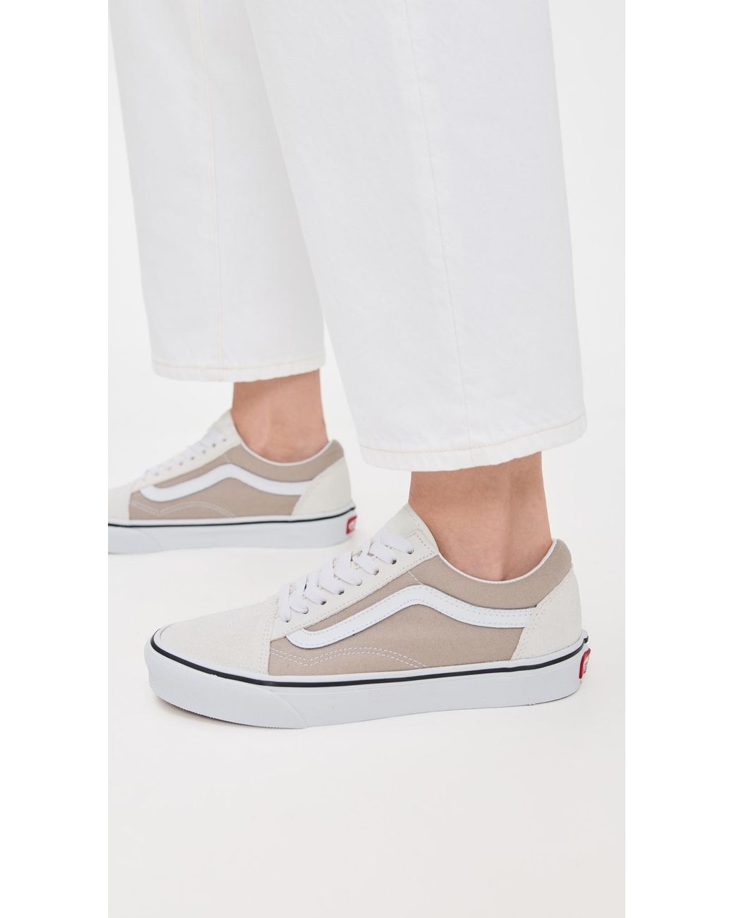 Vans White Old Skool Sneakers
