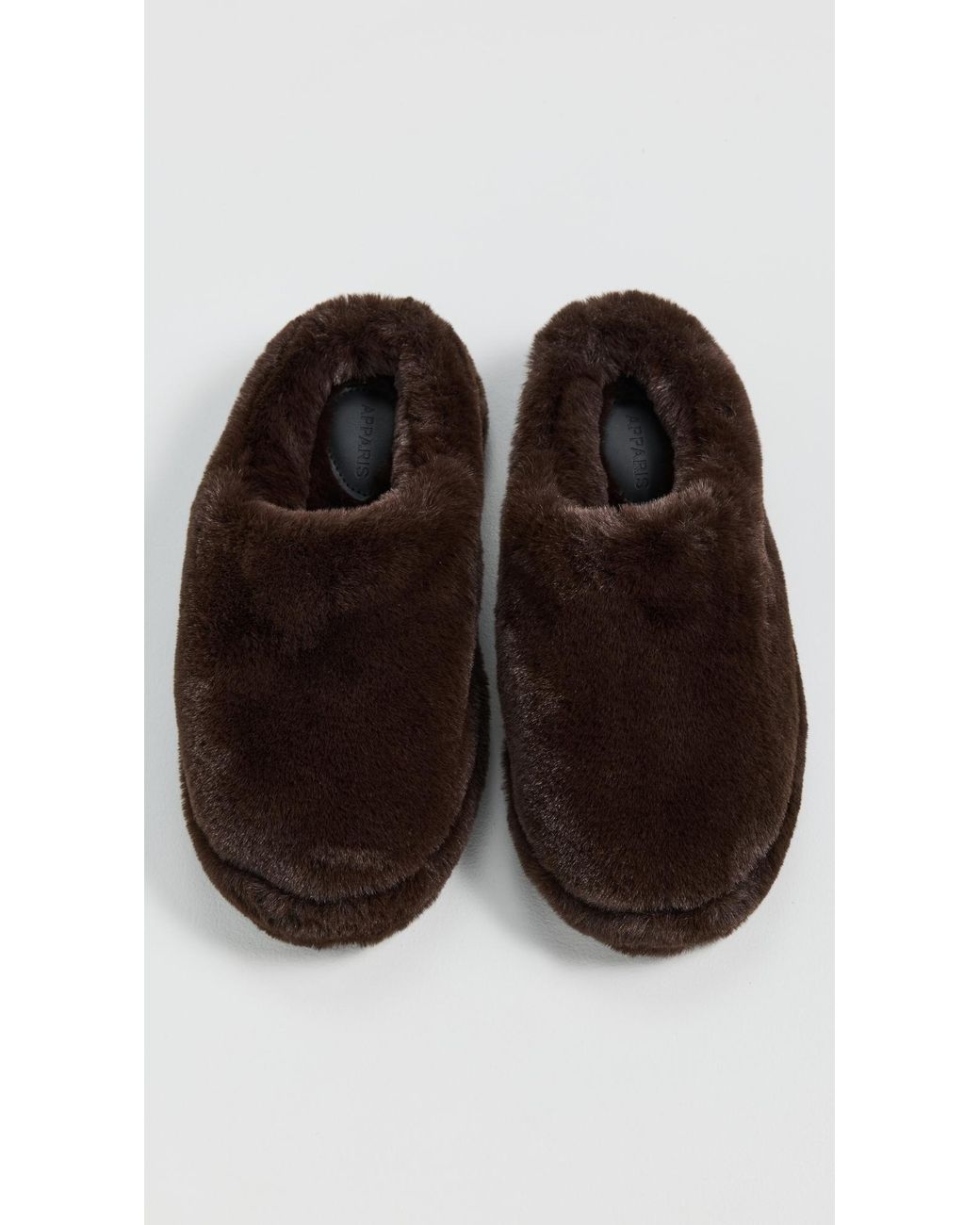 Apparis Brown Misha Slippers