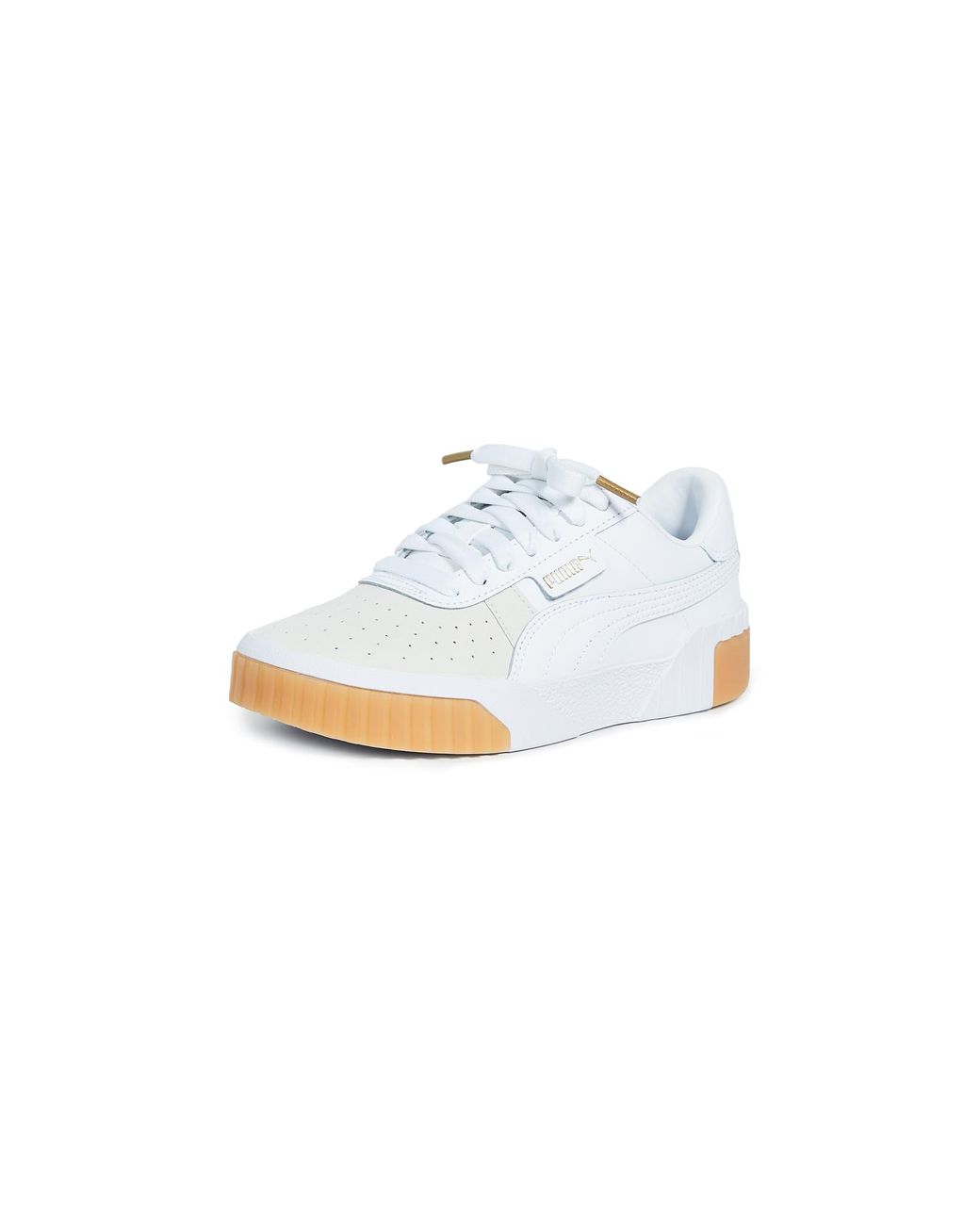 PUMA Cali Exotic Sneakers in White | Lyst