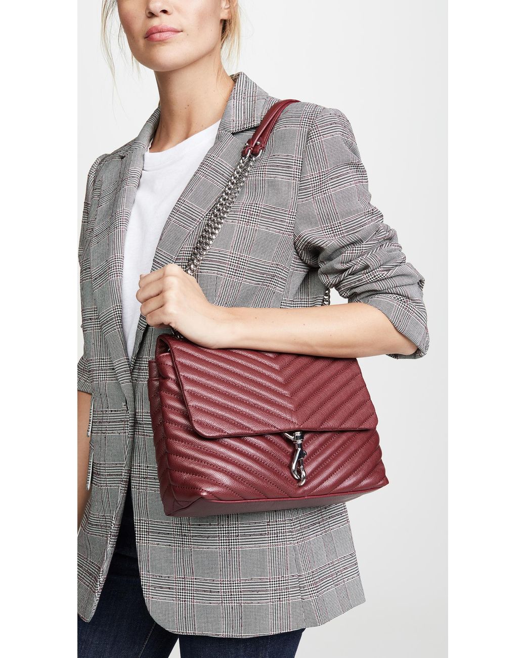Rebecca minkoff edie flap shoulder bag discount