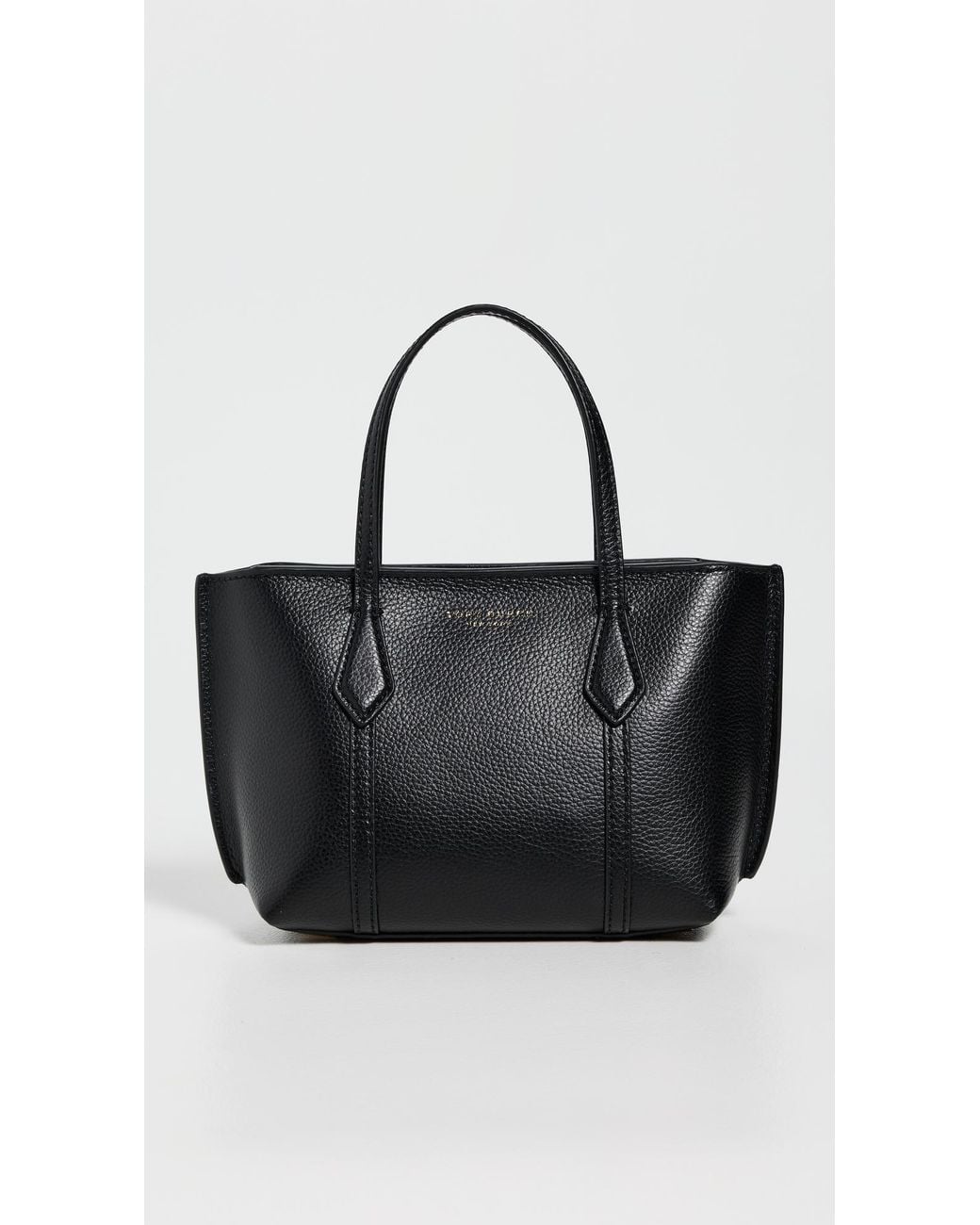 Tory Burch Black Perry Mini Tote
