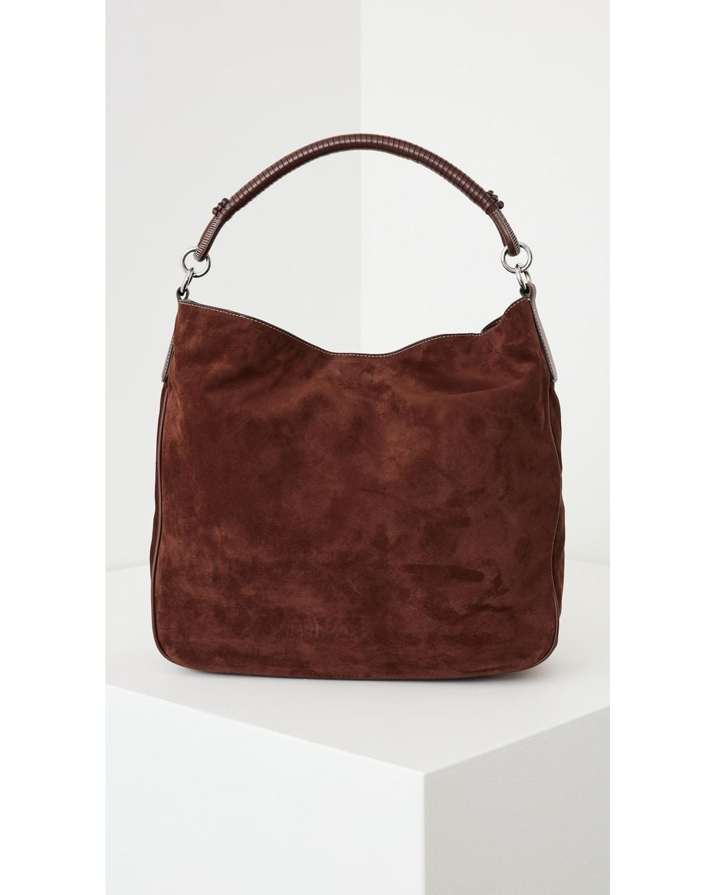 Staud Red Perry Hobo Bag