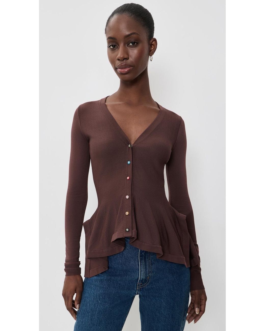 Staud Multicolor Jamie Blouse