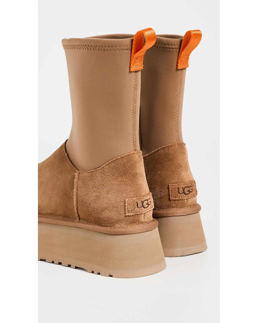 UGG Classic Dipper Boots in White | Lyst UGG Classic Dipper Boots in White | Lyst